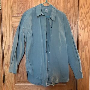 CALIA by Carrie Underwood Green Button Down Shirt